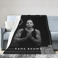 thumbnail image 2 of Kanes Music Browns Throw Blanket Super Soft and Warm Lightweight Flannel Blankets Fleece Microfiber Throws Blankets for All Seasons 40""X30"", 2 of 6