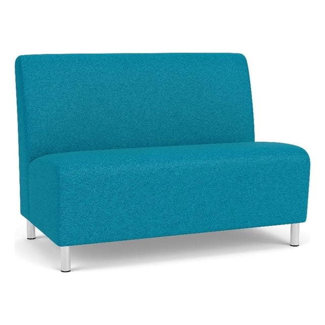 Lesro Ravenna Causeuse de Réception Sans Accoudoirs, Turquoise