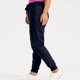 thumbnail image 4 of pantalones de mujer pantalones deportivos casuales de color sólido con bolsillos y pantalones de jogging con cordón azul marino / xl, 4 of 7