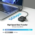 thumbnail image 4 of BENFEI USB 3.0 Hub with 4 Ports USB A, 4 of 7
