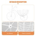 thumbnail image 2 of 1PC Wall Bike Planter Home Balcony Decoration Creative Plant Flower Basket, 2 of 7