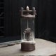 thumbnail image 3 of Incense Holder Censer Smoke Backflow Incense Burner Decor Ornament with Acrylic Cover, 3 of 5