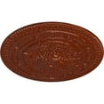 thumbnail image 3 of 37 1/2"OD x 3 3/8"P Naple Ceiling Medallion (Fits Canopies up to 3 3/8"), Hand-Painted Firebrick, 3 of 5