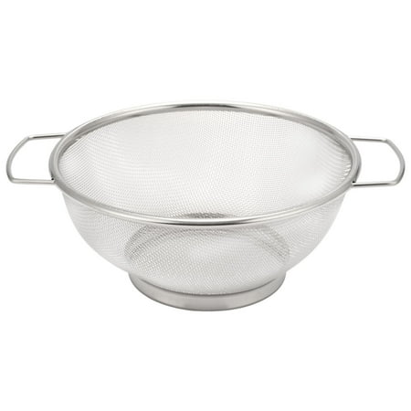 

Stainless Steel Fine Mesh Strainer Bowl Drainer Vegetable Sieve Colander Sifter