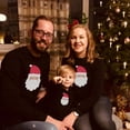 thumbnail image 3 of BULLPIANO Christmas Family Matching Hoodie Sweashirts Xmas Ugly Sweaters Jumper Mom Dad Kids Family Pullover Tops, 3 of 6