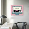 thumbnail image 3 of Nawypu  Rock &amp; Roll Vintage Record Player Canvas Wall Art, 3 of 4