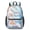 Black, variant on 17 Inch Lightweight Backpack,PVC Waterproof Oxford Fabric, Ergonomically Designed, with Large Capacity, Aqua Blue Watercolor