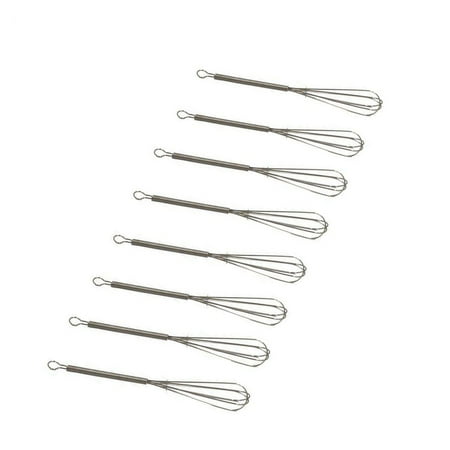 

Mini Whisks 7 Inch 8Pcs