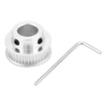 thumbnail image 2 of Timing Pulley, 2GT Timing Pulley,40 Teeth Timing Pulley Bore 6mm Width Timing Belt for 3D Printer, Timing Pulley, 2 of 8