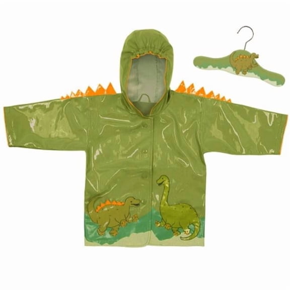 green dinosaur coats- size 2T