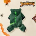 thumbnail image 7 of GASTROPOD Dog Halloween Costumes,Whimsical Small Dog Halloween Costumes,Coral Fleece Dinosaur Large Dog Halloween Costumes,Style1,S, 7 of 7