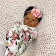 thumbnail image 5 of Muñeca Reborn Ardol para niña afroamericana de 19 pulgadas con accesorios, 5 of 5
