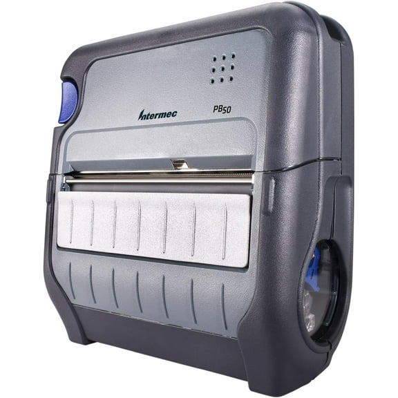 Restored IIntermec PB50 Portable Label Printer 203 dpi, Direct Thermal, Wireless LAN, IPL Language PB50B11804100 (Refurbished)