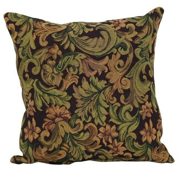 17-inch Tapestry Throw Pillow with Insert 9910-S1-ZP-ID-053