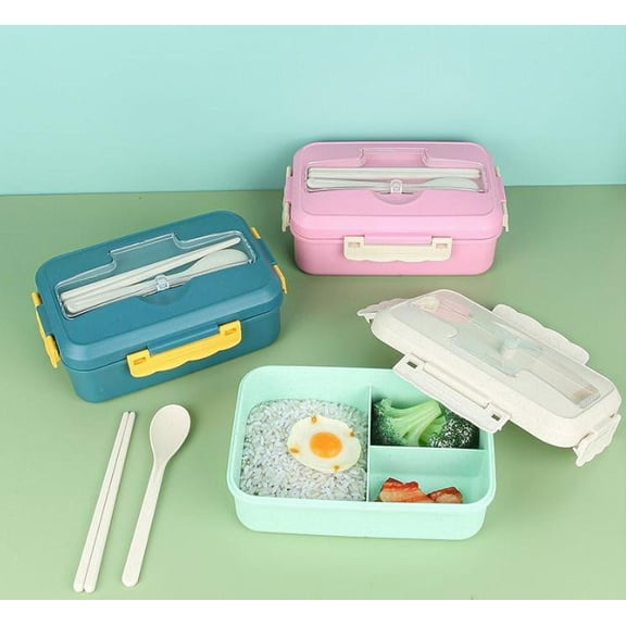Back to School Supplies Under $10 Skegnu Student Dormitory Lunch Box Microwaveable Japanese Lunch Box Compartmented Lunch Box Plastic Lunch Box for Men