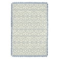 thumbnail image 3 of Mainstays Rustic Designs Soothing Grey Savine Ikat Cotton Blend Jacquard Knit Tapestry Throw, 50" x 60", 3 of 7