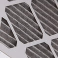 thumbnail image 4 of 16x25x1 (15_1/2x24_1/2) Furnace Air Filters MERV 12 Pleated Plus Carbon 4 Pack, 4 of 7