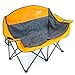 thumbnail image 2 of Creative Chaise de Camp de Luxe pour Distributeur Extérieur, Cadre en Acier et Tissus en Polyester, Se Plie Compacte, Sac de Rangement Inclus (Porte-Gobelet + 2 Personnes, Orange), 2 of 4