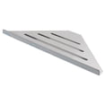thumbnail image 1 of Corner Shampoo Holder, Casual Style Corner Shower Shelf Triangular Shape Stainless Steel  for Home, 1 of 8