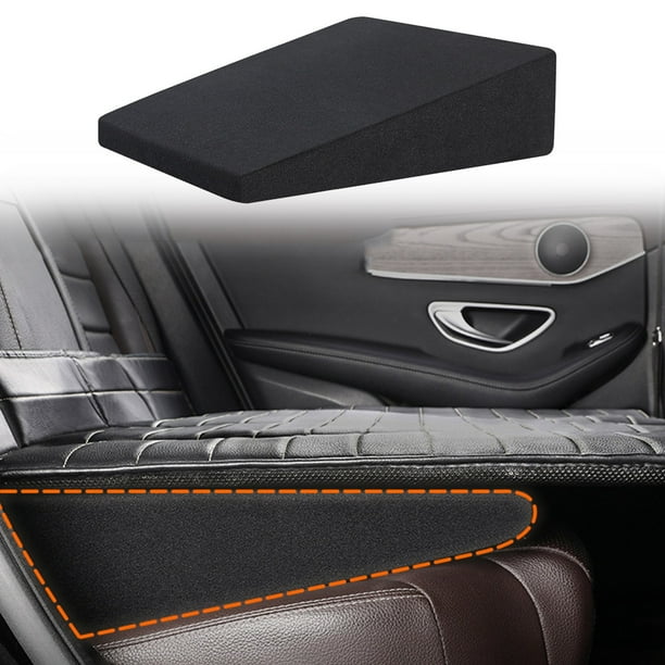 Almohadilla niveladora de asiento, tapete nivelador de asiento trasero, tapete elevador de altura, cojín de asiento, altura ajustable, almohadilla de cuña para asiento trasero de automóvil, cojín de a