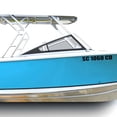 thumbnail image 2 of 1060 Graphics - Custom Boat Registration Numbers & Letters (Two Sets) Marine Vinyl Sticker Decals, 2 of 4