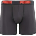 thumbnail image 6 of PUMA Men's 3 Pack Performance Boxer Briefs Large Black, 6 of 7