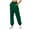 #012 Green, variant on Felirenzacia Womens Jogging Trousers, Casual Sweatpants with Deep Pockets, Elastic Cuffed Athleisure Pants