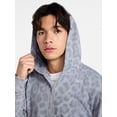 thumbnail image 4 of No Boundaries Zip Hoodie with Long Sleeves, Men's XS-4XLT, 4 of 5