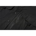 thumbnail image 5 of Men's Long Sleeve Button Down Shirt for Fishing Travel and Workwear with Functional Pockets Workwear Men's Trench Coat Plus Size Winter Cardigan for Men, 5 of 8