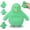 Green02, variant on Sand Filled Squishy Toys, Heavy Green Fish Figure Toys for , 6.3 Inches Stretchy Silent Fidgets Calming Squeeze Gadgets Office Classroom for Adults Men Women