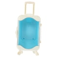 thumbnail image 4 of SEWACC 6Set Miniature Suitcase Blue Plastic for Children Travel Simulation 5.9x3.5in, 4 of 7