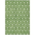 thumbnail image 2 of 10' X 14' Green And Light Green Geometric Washable Indoor Outdoor Area Rug, 2 of 5