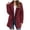 Red, variant on Women's Casual Thick Knitted Cardigan Solid Color Sleeve Furry Coat Zip Sweaters for Women Sweater Women Snow Gear Women Flannel Jackets for Women Figs Scrub Jacket Women Long Polyester Jackets for