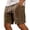 Brown, variant on FYEGRE Men's Summer Casual Shorts Elastic Waist Drawstring Beach Shorts with Pockets Brown XL