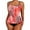 Rouge, variante sur Riforla Hauts de Tankini pour Femmes Imprimés à Encolure Carrée Haut de Maillot de Bain Deux Pièces pour Tenue de Plage Conservatrice Hauts de Bain pour Femmes Rouge TG