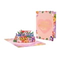 thumbnail image 2 of KUNPENG Happy Mother’s Day Pop Up Card 5.9 x 7.9 Inches, 3D Greeting Cards Mother’s Day Gift for Mom and Grandma, Handmade Flowers Foldable Paper Card with Envelope Decorations, 2 of 6