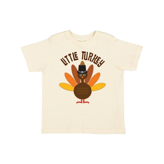 Inktastic Little Turkey Thanksgiving Boys or Girls Toddler T-Shirt