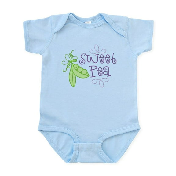 CafePress - Sweet Pea Infant Bodysuit - Baby Light Bodysuit, Size Newborn - 24 Months