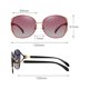 thumbnail image 4 of Gafas de sol para mujer, ligeras, de montura grande, clásicas y extragrandes, con protección UV. rojo, 4 of 4