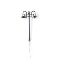 thumbnail image 1 of serony Model Lamppost Scaled 1:200 Landscape Building Decorations LED Railway Light Miniature Crafts Track Lamp Table Scenery Black（1:200）（Warm）, 1 of 6