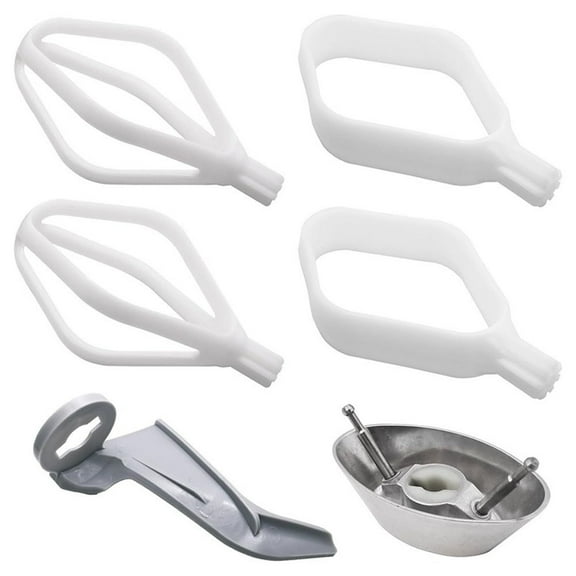 Versatile Cake & Cookie Paddles Set with Metal Whip Drive for Bosch Mixers Compatible for BOSCH Plus,for Classic,for NutriMill Artiste Models
