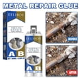 thumbnail image 1 of Xihbxyly Pegamento para Reparación de Metales, Resistente Al Calor Industrial, Adhesivo Fuerte para Soldadura En Frío, Resistencia a Altas Temperaturas, Restauración Multisuperficie, Fácil Aplicación, 1 of 7