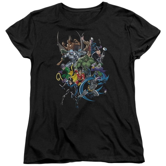 Batman - Saints And Psychos - Women's Short Sleeve Shirt - XX-Large