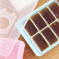 thumbnail image 6 of XKHAZA Ice Cube Trays, Plastic with Removable Lid, Easy-Release Flexible 16-cube Trays, BPA Free, Stackable Covers for Cocktail, Freezer, 6 of 9