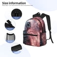 thumbnail image 5 of Lsque Electric Skeleton Surrealism Classic Casual Backpack - Large Capacity Water-Resistant Backpack for School, Work, Travel, and Outdoor Activities, 5 of 8