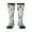 2 Black-1, variant on Xecao golf balls Print Compression Socks for Both Men And Women for Running, Travel, Flight, Nurse