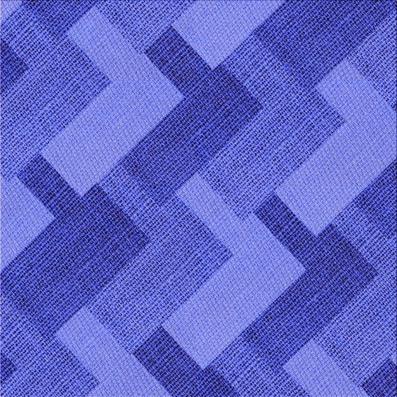 Ahgly Company Indoor Square Patterned Sky Blue Dress Blue Area Rugs, 8' Square