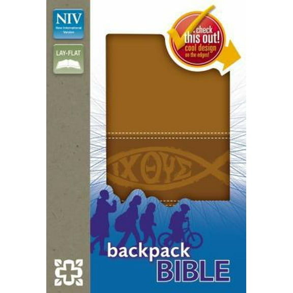 Pre-Owned NIV, Backpack Bible, Imitation Leather, Brown, Red Letter (Unknown) 0310729157 9780310729150