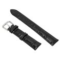 thumbnail image 3 of Correa de reloj con hebilla de pasador, correa de reloj de repuesto Universal de cuero PU, piezas de repuesto para reloj, color negro, 3 of 5