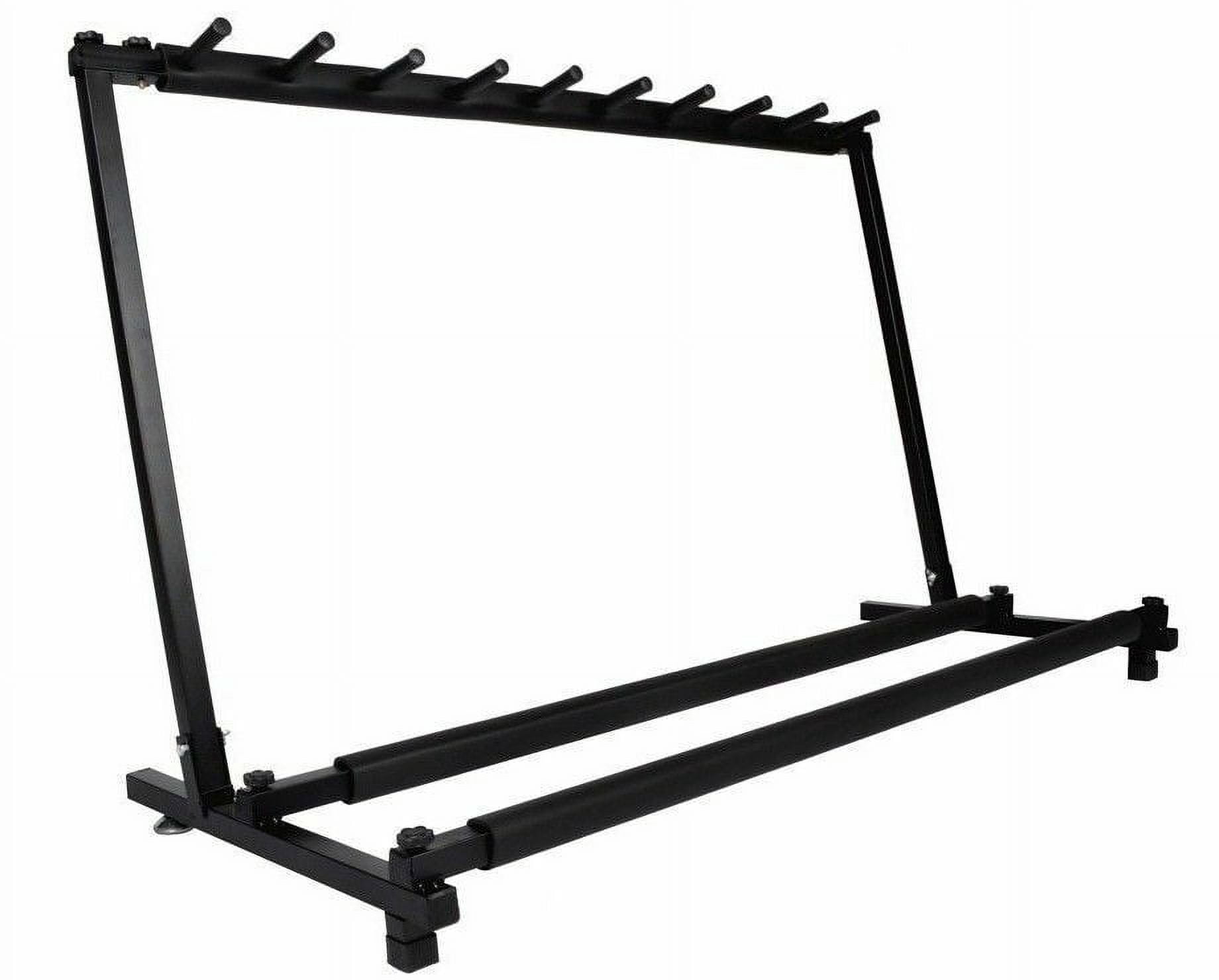 Zimtown 3 5 7 9 Triple Folding Multiple Guitar Bass Holder Rack Stand Display Rack
